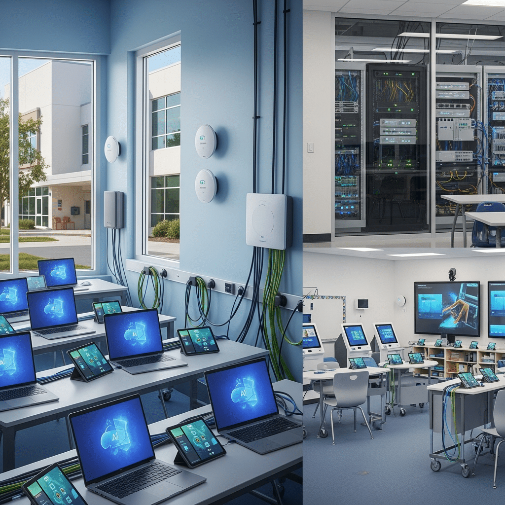 K12 E-Rate Cybersecurity Roadmap: AI Readiness and Secure School IT