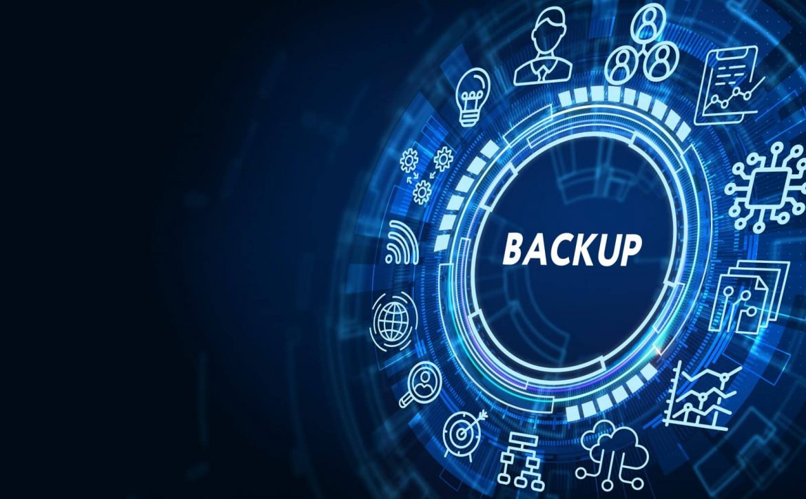 Business, Technology, Internet and network concept. Backup stora